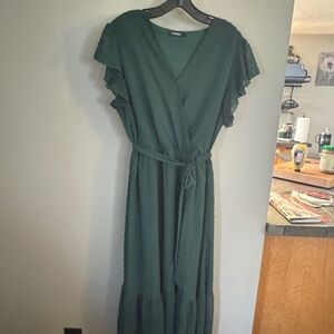 Emerald Green Maxi Dress
